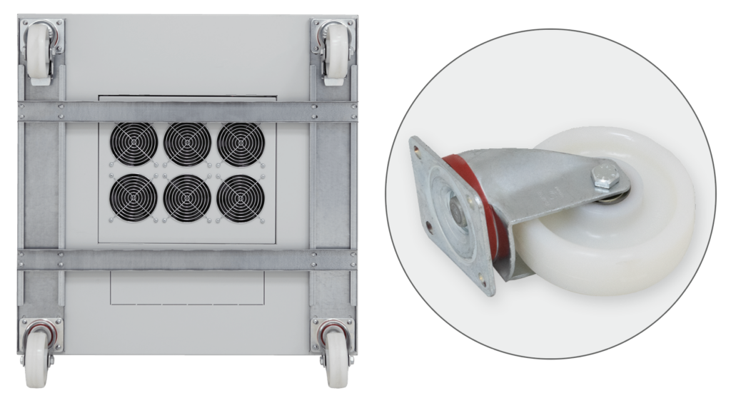 Castors, feet, stabilizers TRITON